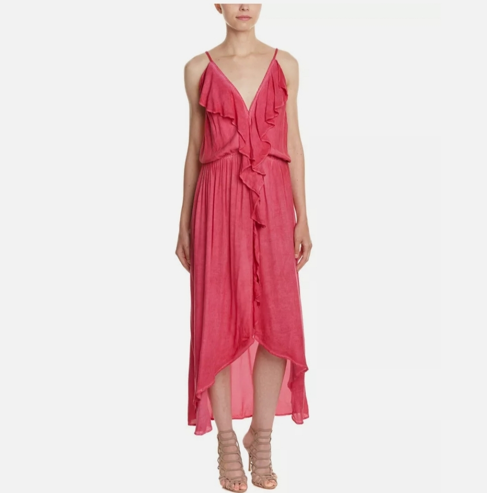 YFB Ruffles Dress High Low Small - Picture 2 of 10